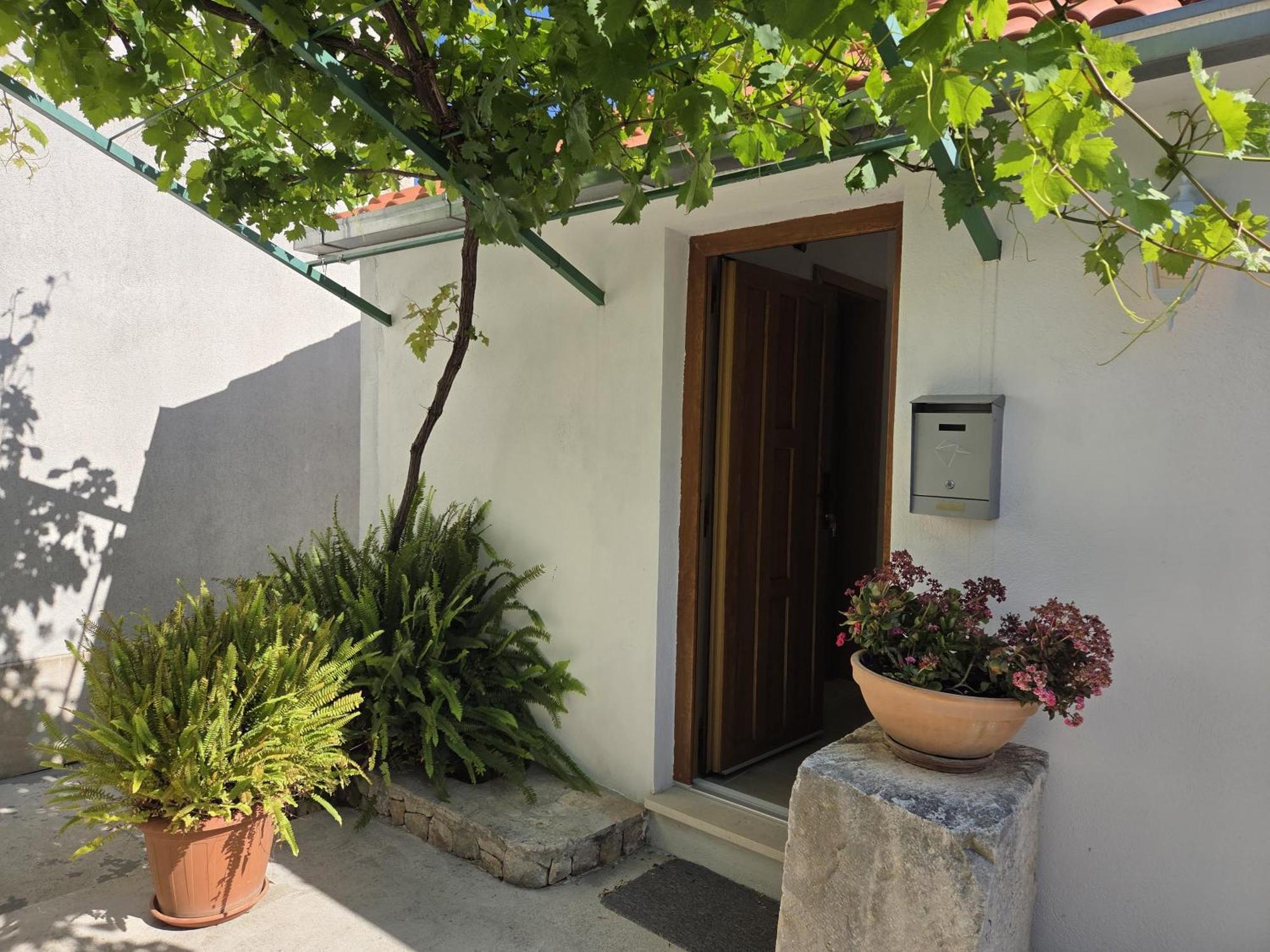 Apartments Jelena Supetar - Four Apartments - A Small House With A Private Yard - Two-Room Apartment With A Sea View - Studio Apartment - Two-Room Apartment With Garden View- Free Parking מראה חיצוני תמונה